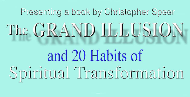 Presenting a book by Christopher Speer, the Grang Illusion.